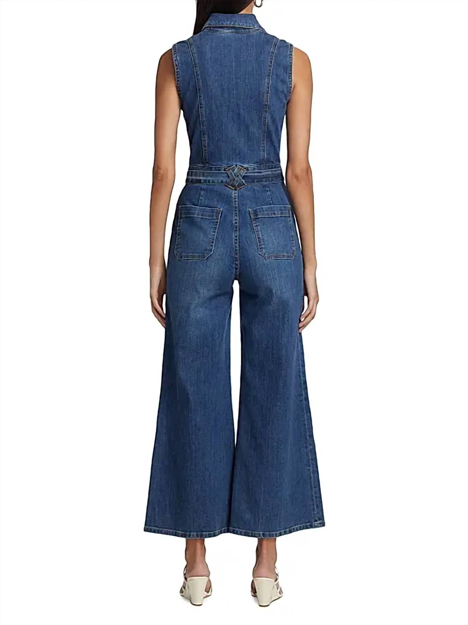 Ramy Brook - Bell Denim Jumpsuit