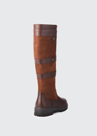 Dubarry Women's Galway Country Boot in walnut - women's shoe - alternate view