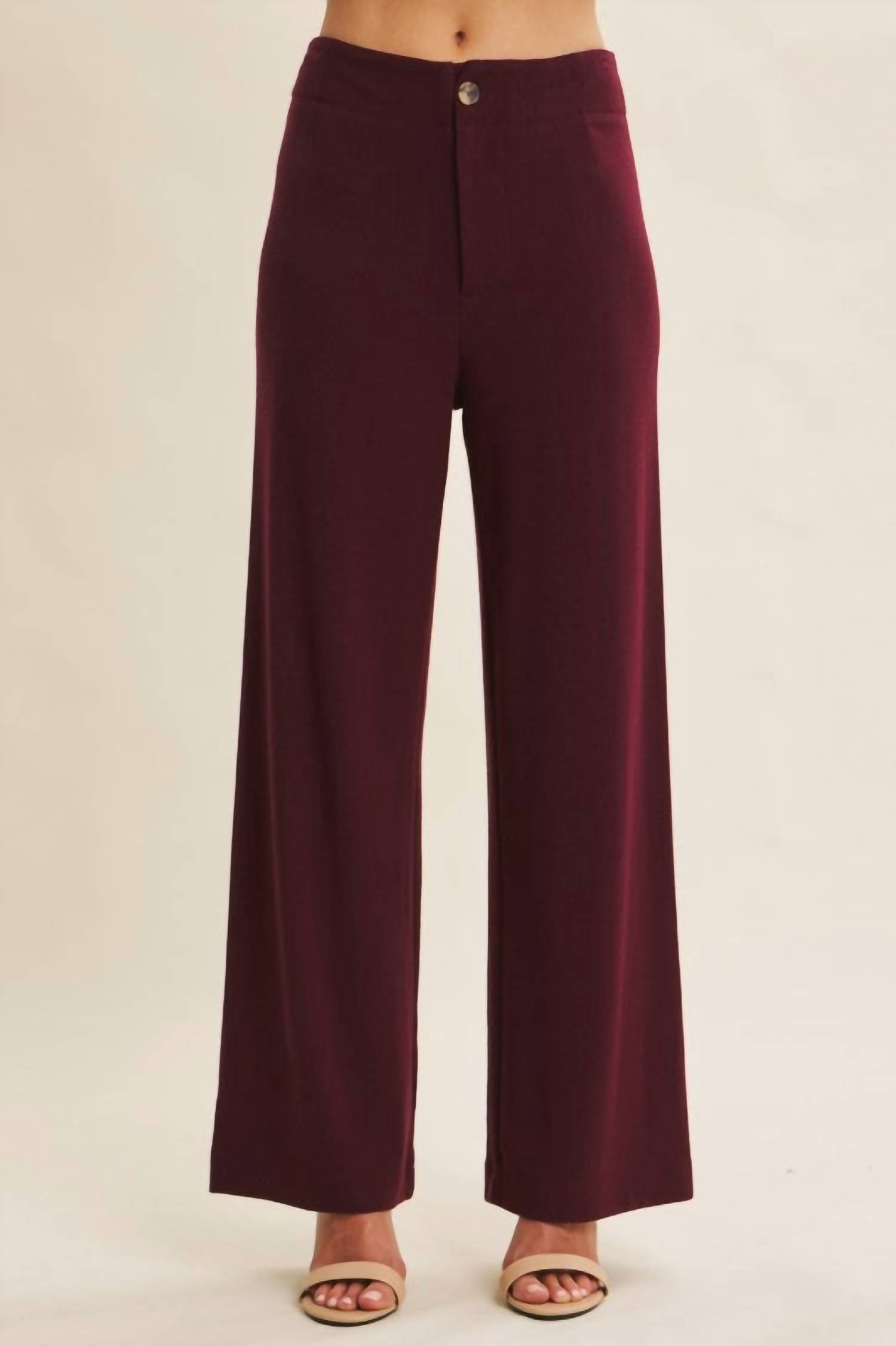 In February - Thermal Straight Leg Pant