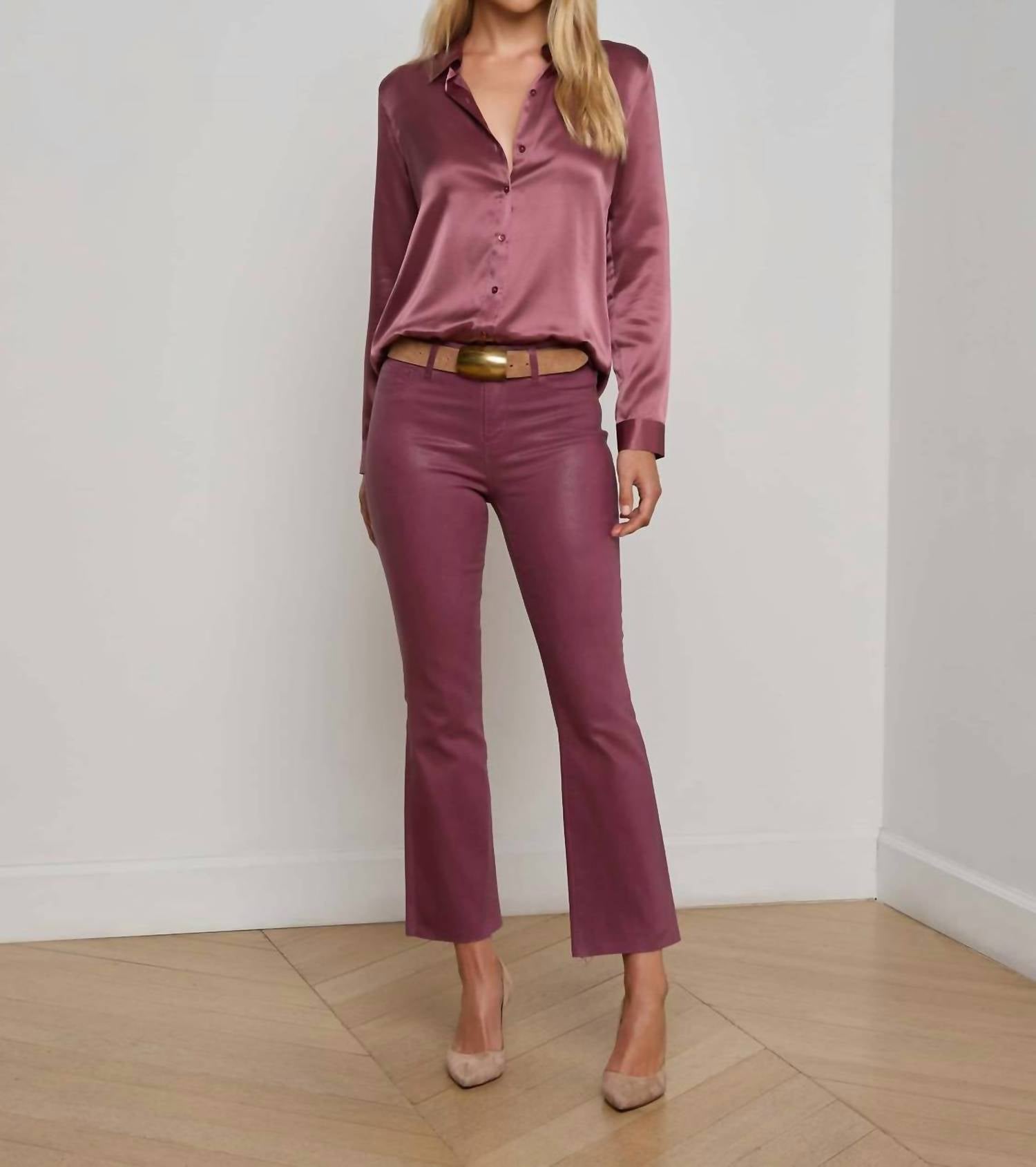 L'Agence - Tyler Silk Blouse