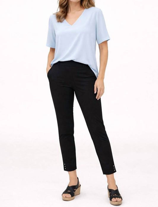 N Touch - Bengaline Pull On Ankle Pant