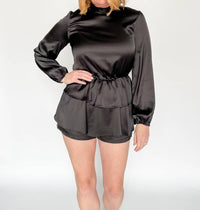 Tcec - Here to Stay Black Romper
