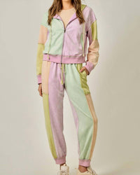 Mystree - Color Block Sweatpants
