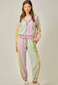 Mystree - Color Block Sweatpants