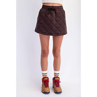 Rae Mode - Quilted Mini Skort