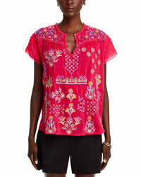 Johnny Was - Monserrat Lafaret Blouse