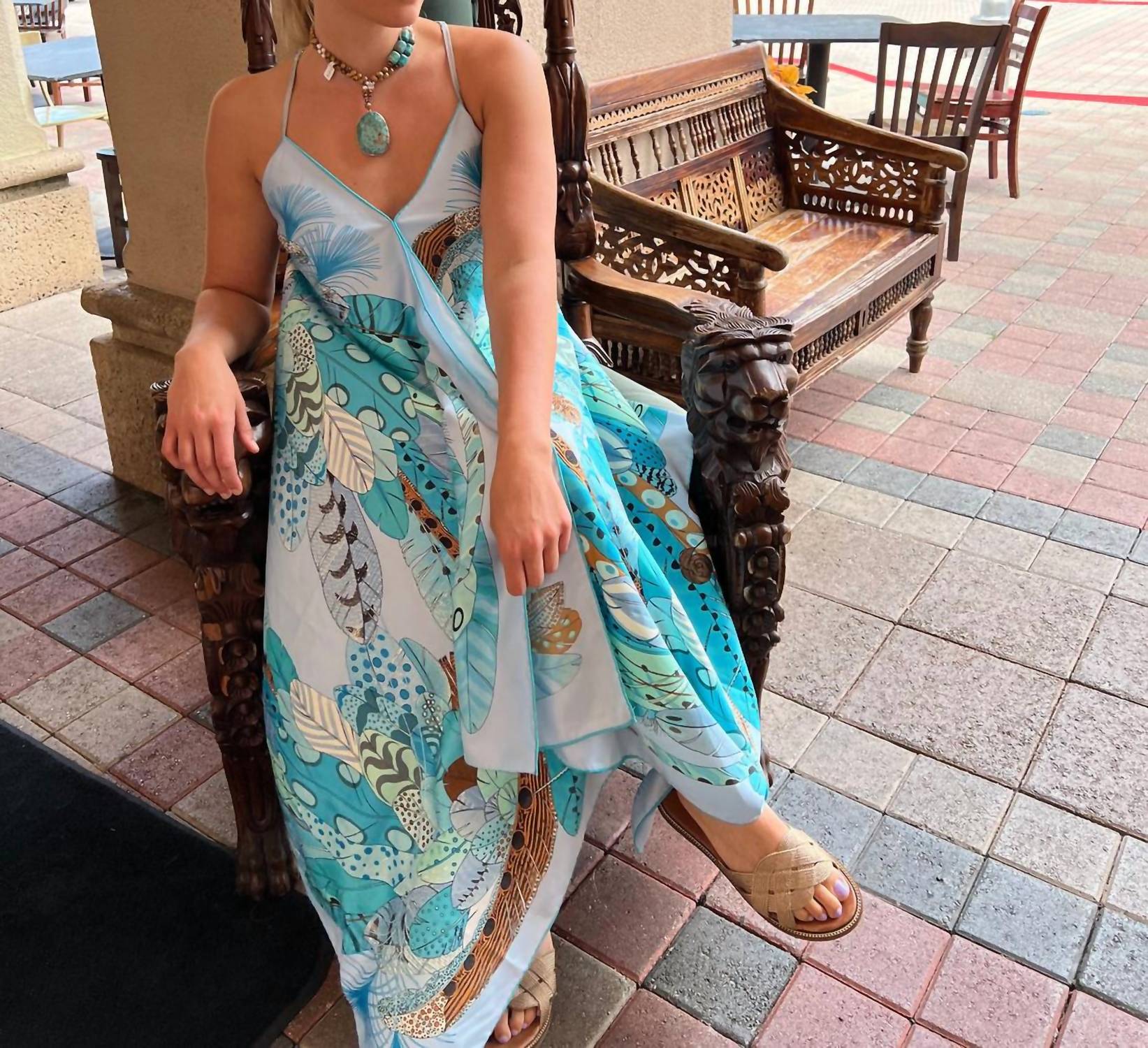 Stacy Bradley - Scarf Dress