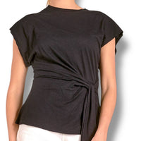 Elan - Joy Tie Front T-shirt