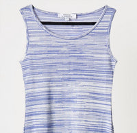 Kseniaschnaider - Women's Melange Knit Dress With Fringe