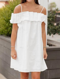 Pinch - Ruffle Off Shoulder Mini Dress