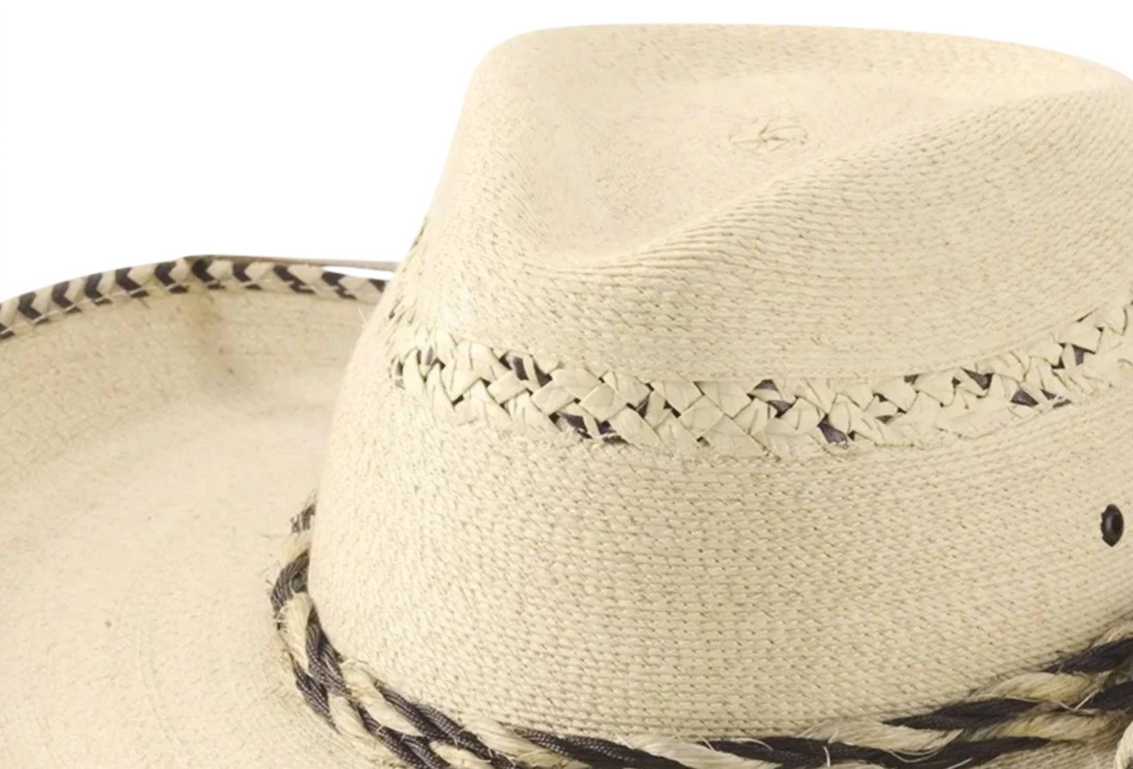 Bullhide Hats - Unisex Scottsdale Mexican Palm Straw Cowboy Hat