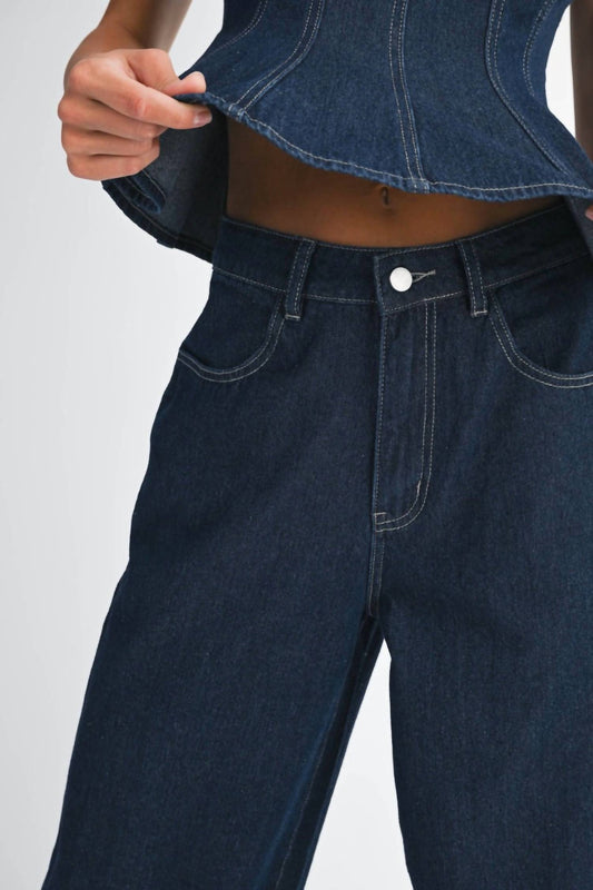 Mable - Wide Leg Denim Jean