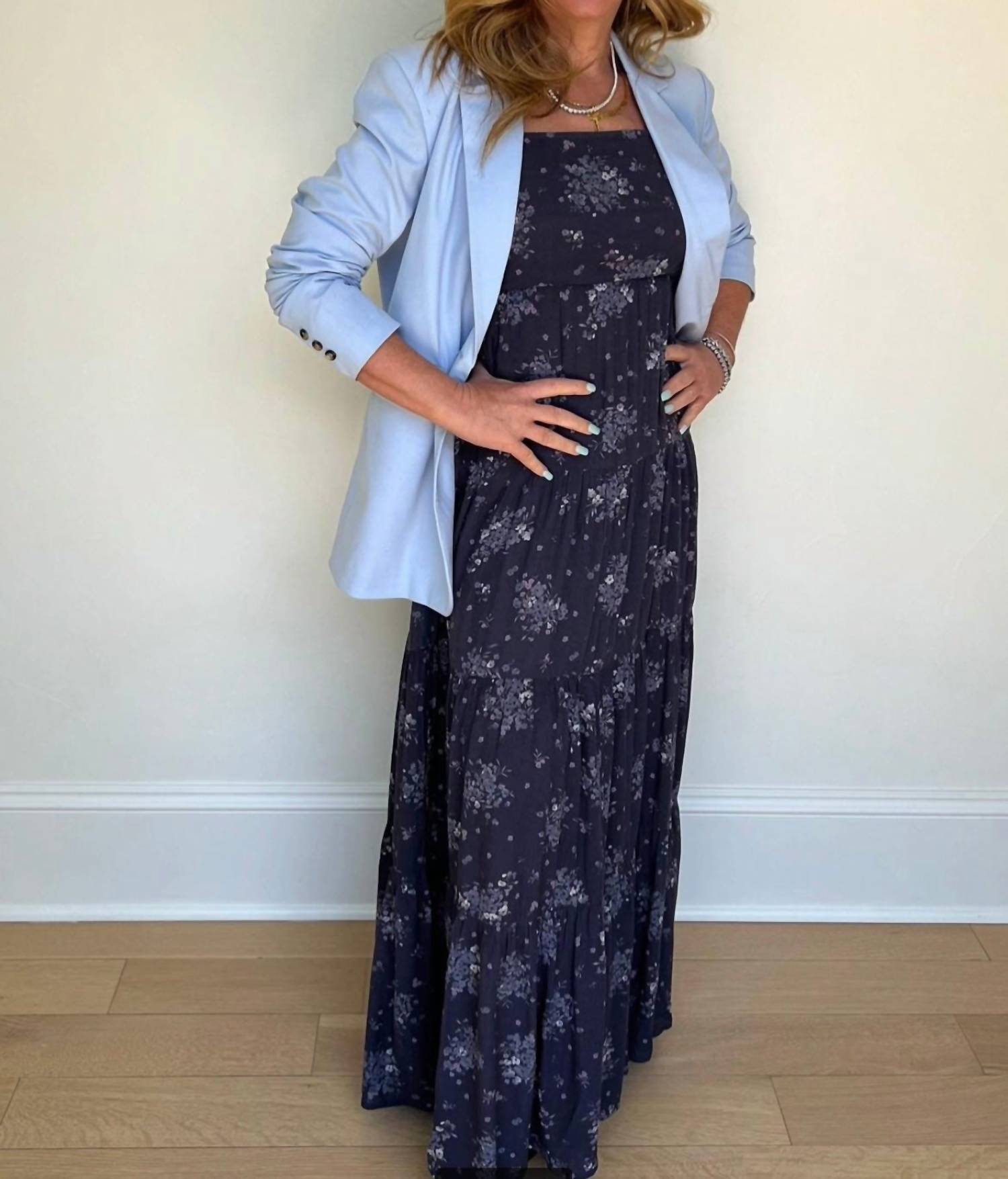 Rokoko - Sleeveless Tiered Maxi Dress