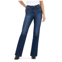 Wrangler Wrenley High Rise Bootcut Jean in dark wash - women's jeans