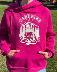 Zenana - Campfire Babe Criss Cross Hoodie