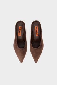 Simon Miller - Women's Suede Pointed Gala Mule