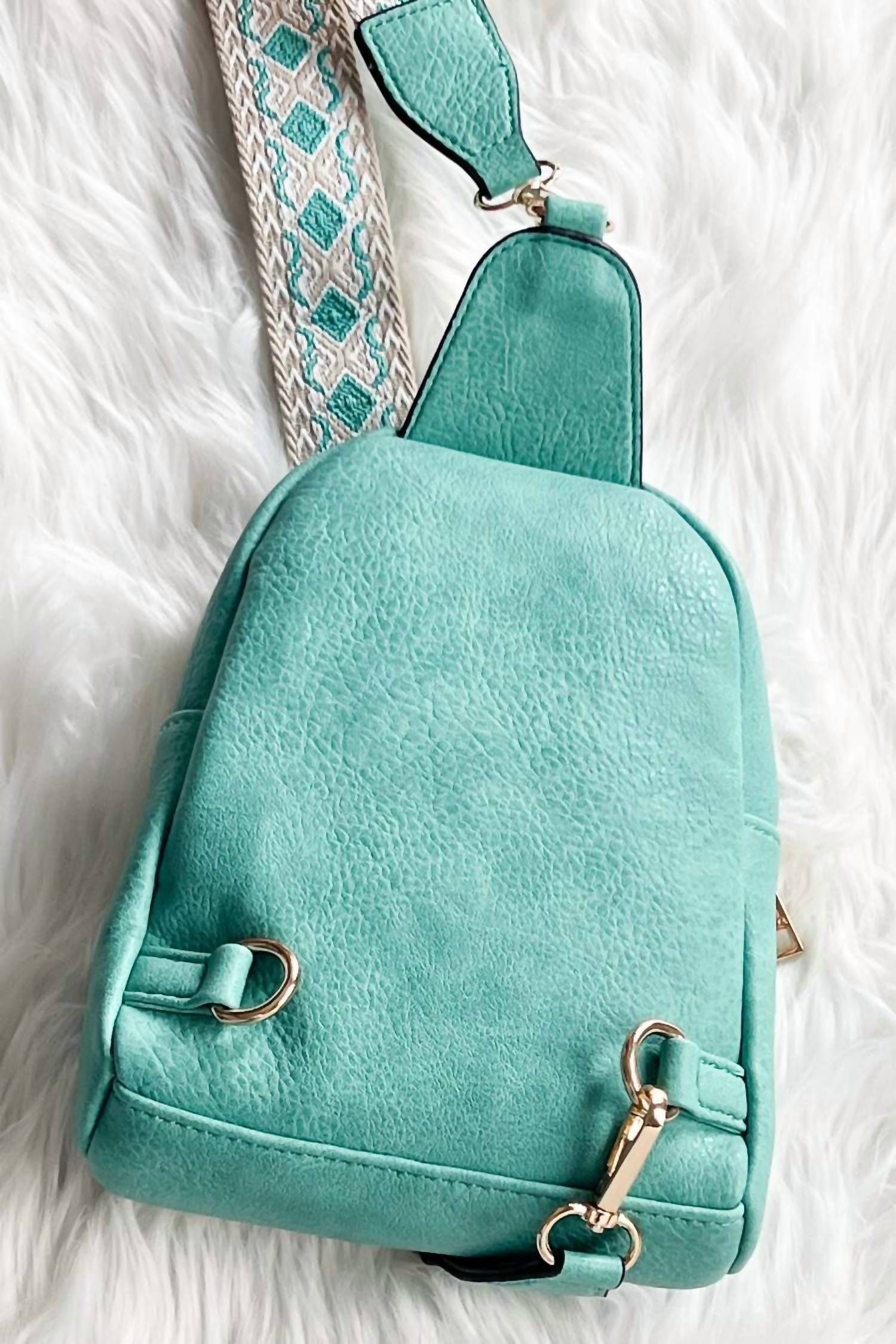 Jen & Co. - Women's Ellen Guitar Strap Sling Bag