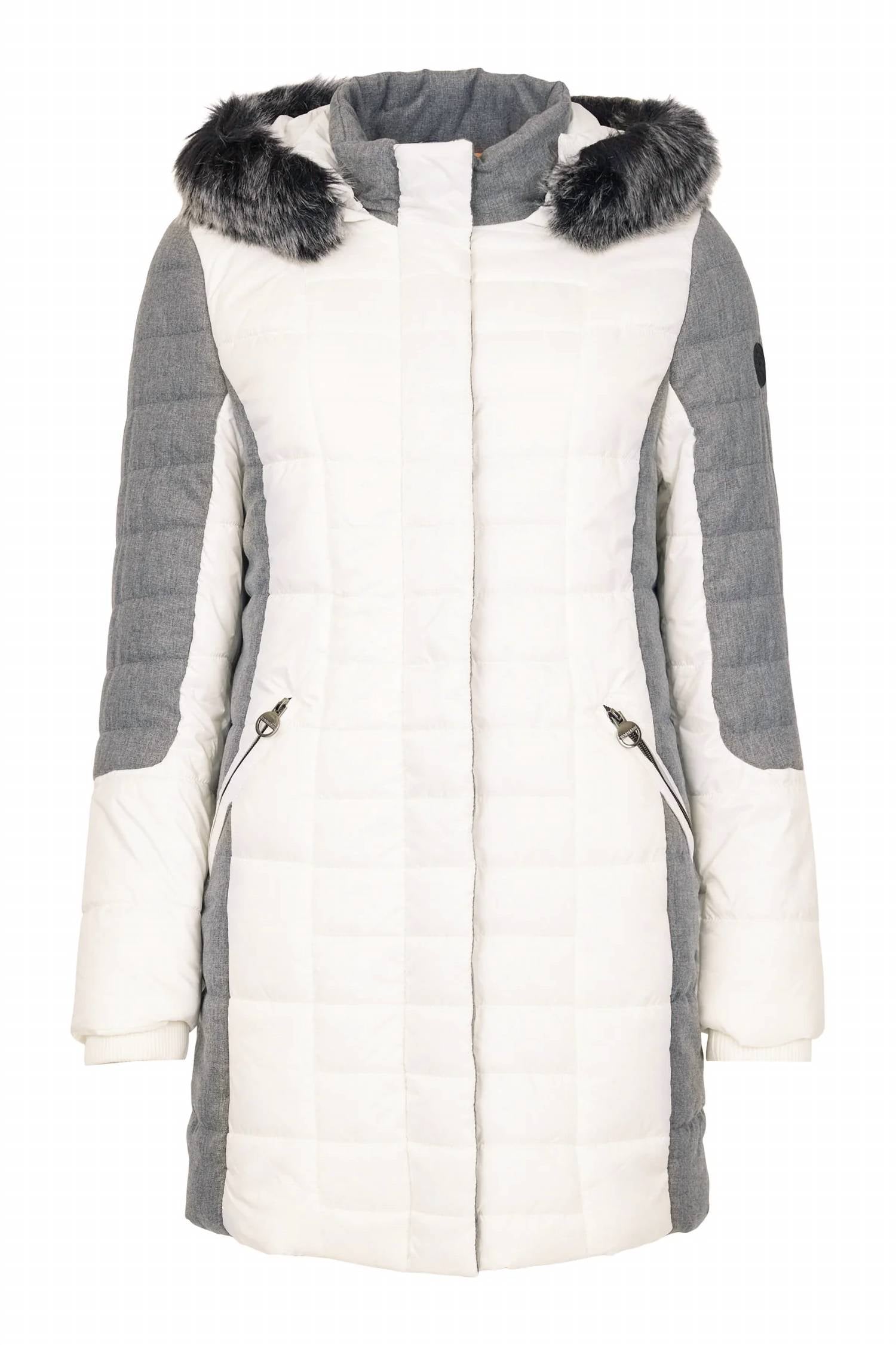 Normann - Fur Trim Hooded Puffer Coat