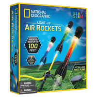 National Geographic - Light Up Air Rockets Activity Set