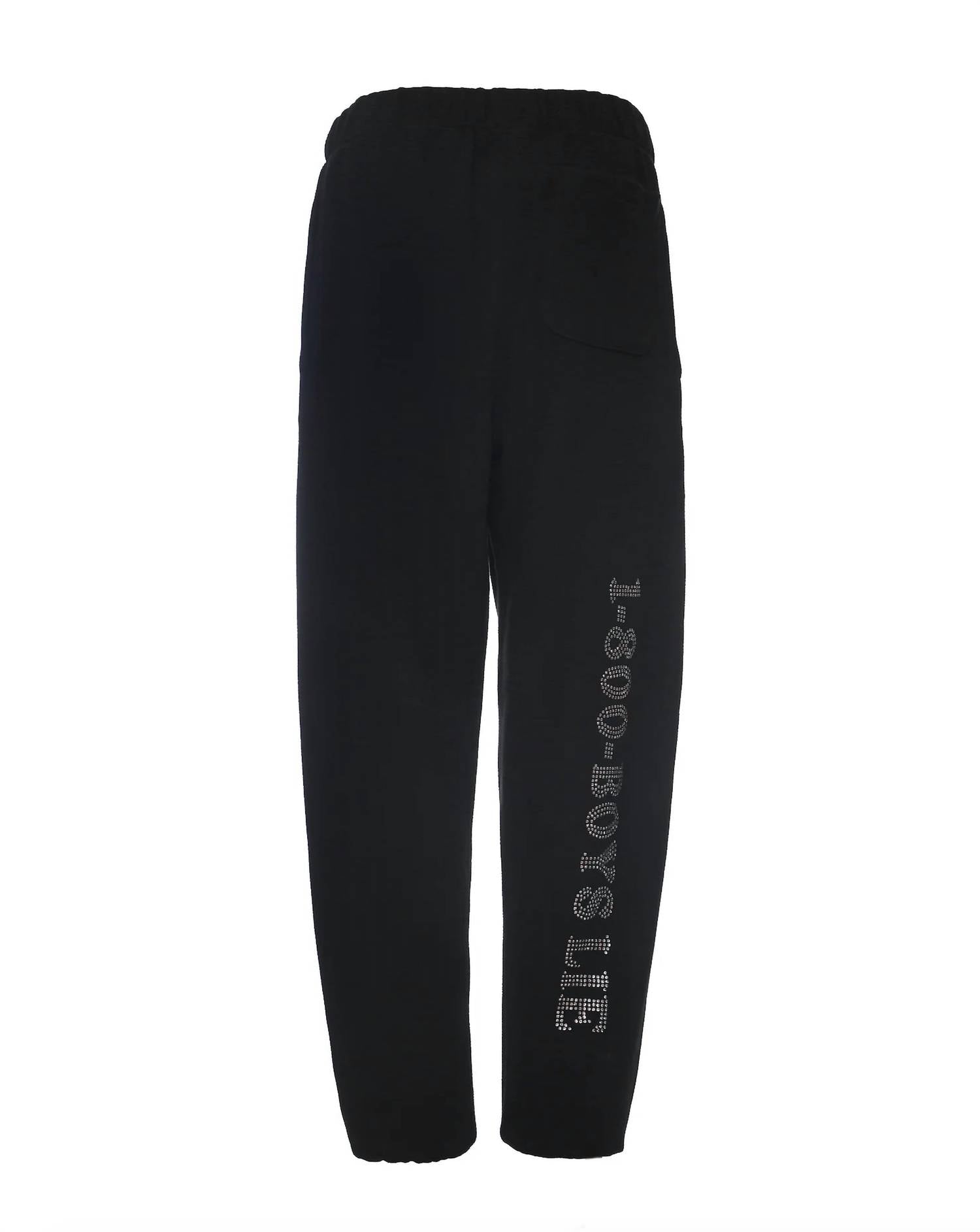 BOYS LIE Mac Slim Sweatpants in black 1 - women's pants - view 5