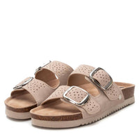 Xti - Women's Double Buckle Slide Sandals