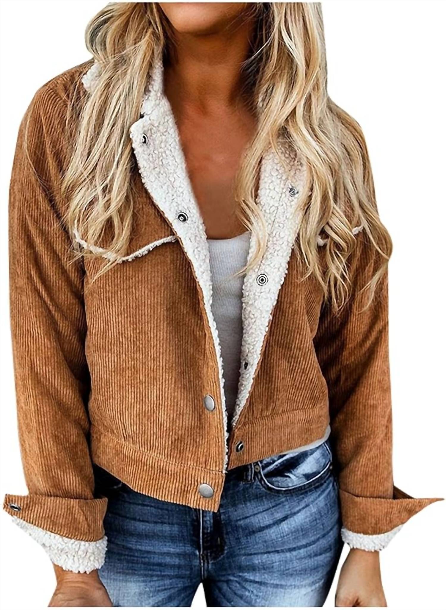 Retro Fashion - Retro Corduroy Jacket