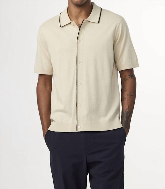 Nn07 - Nolan Button Up Polo Shirt