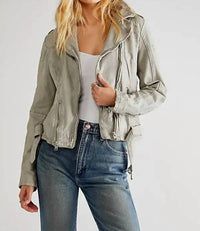 Mauritius - Wild 2 Regular Fit Leather Jacket
