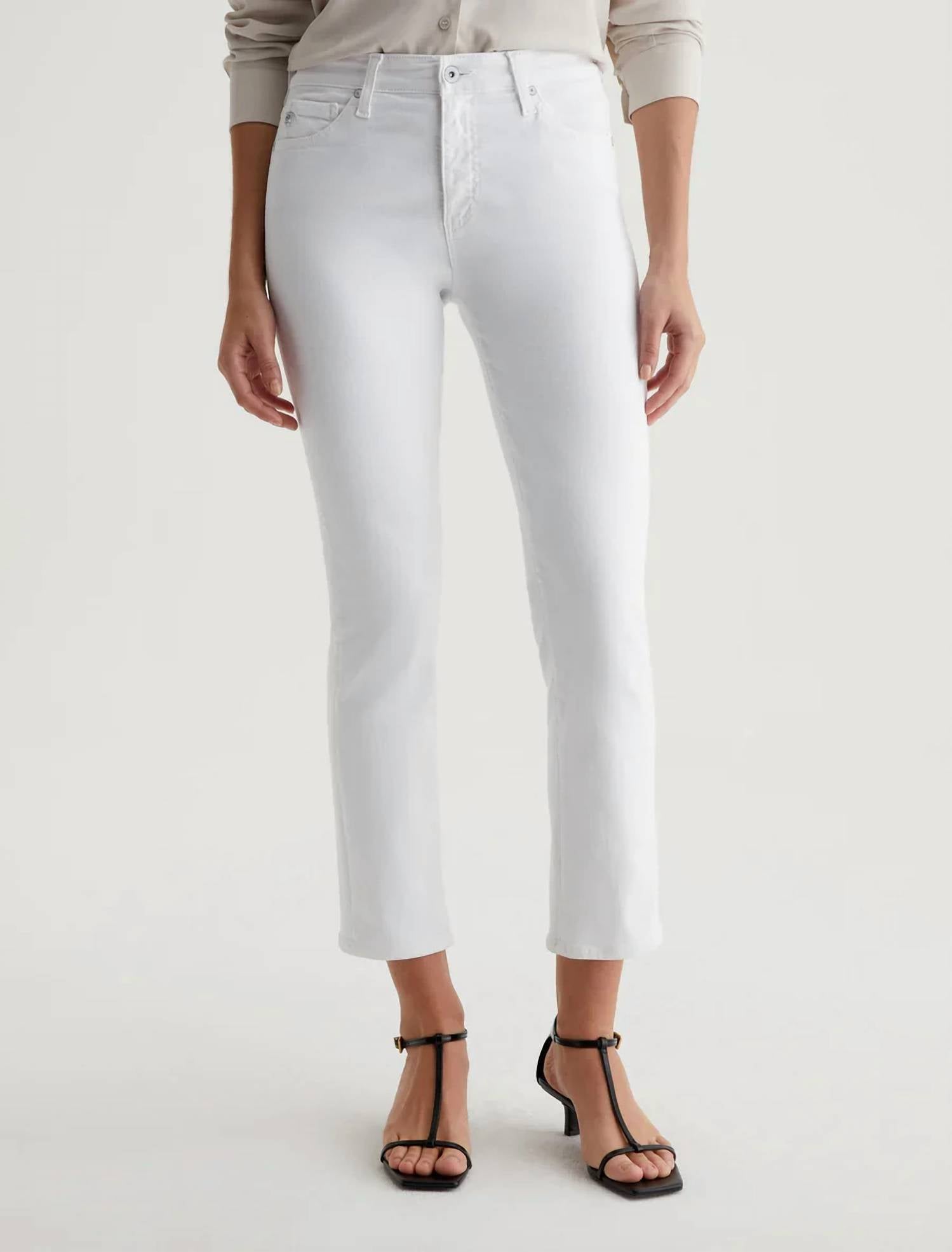 Ag Jeans - Mari Cropped Slim Straight Jeans