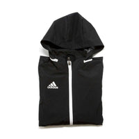 adidas Boy's Tiro 19 Long Sleeve All Weather Jacket in black - item - detail view