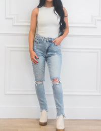 Zenana - Rikki High Neck Bodysuit