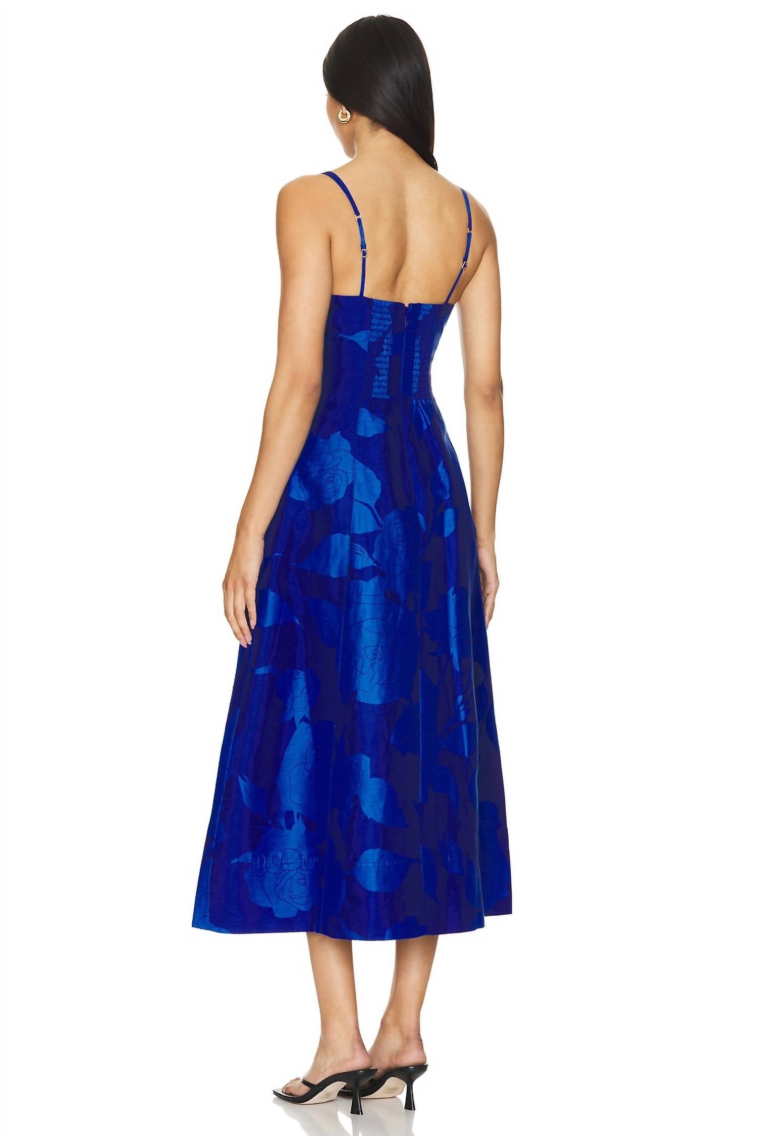 Aje. - BELONGING FLARED MIDI DRESS