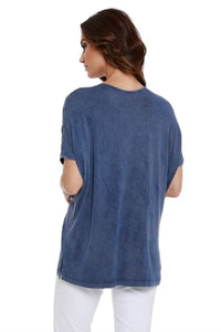 Braided Short Sleeve Tunic