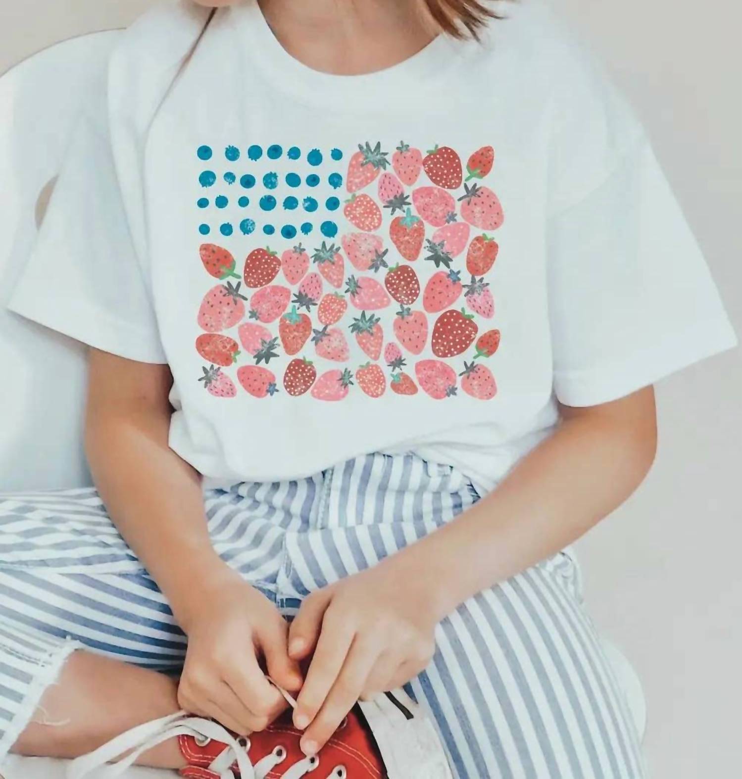 Jenni Lynn - Kids Patriotic Fruit Tee
