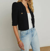 L'Agence - Delilah Cropped Cardigan