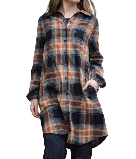 Papillon - Plaid Shirtdress