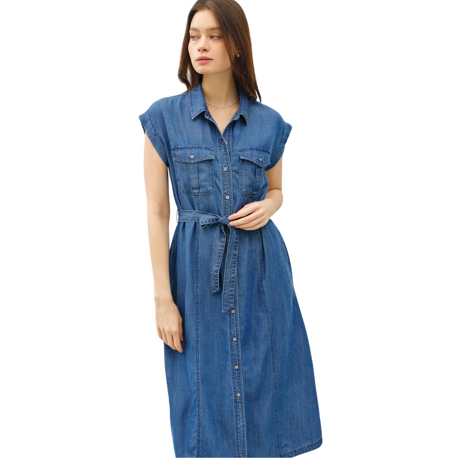 Be Cool - Tencel Midi Dress