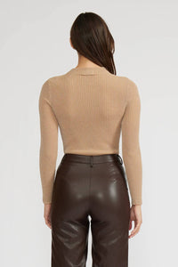 Lucy Paris - Pacie Knit Long Sleeve Top