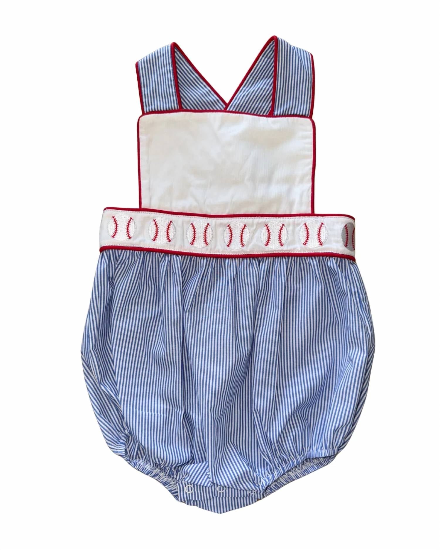 Whimsy Bay Kids - Kids' Classic Baseball Sunsuit