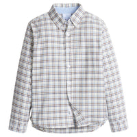 Little English - Boy's Button Down Long Sleeve Shirt