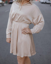 She + Sky - Ariana Long Sleeve Mini Dress