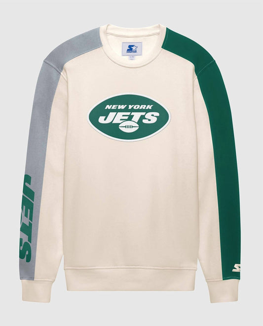Starter - Men's New York Jets Team Crew Long Sleeve Shirt