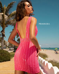 Primavera - Sequin Beaded Mini Dress