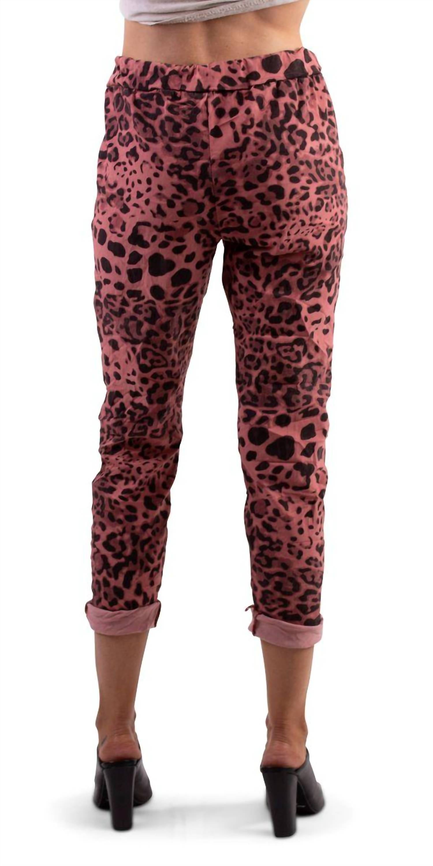 Gigi Moda - Cornelia Leopard Pants
