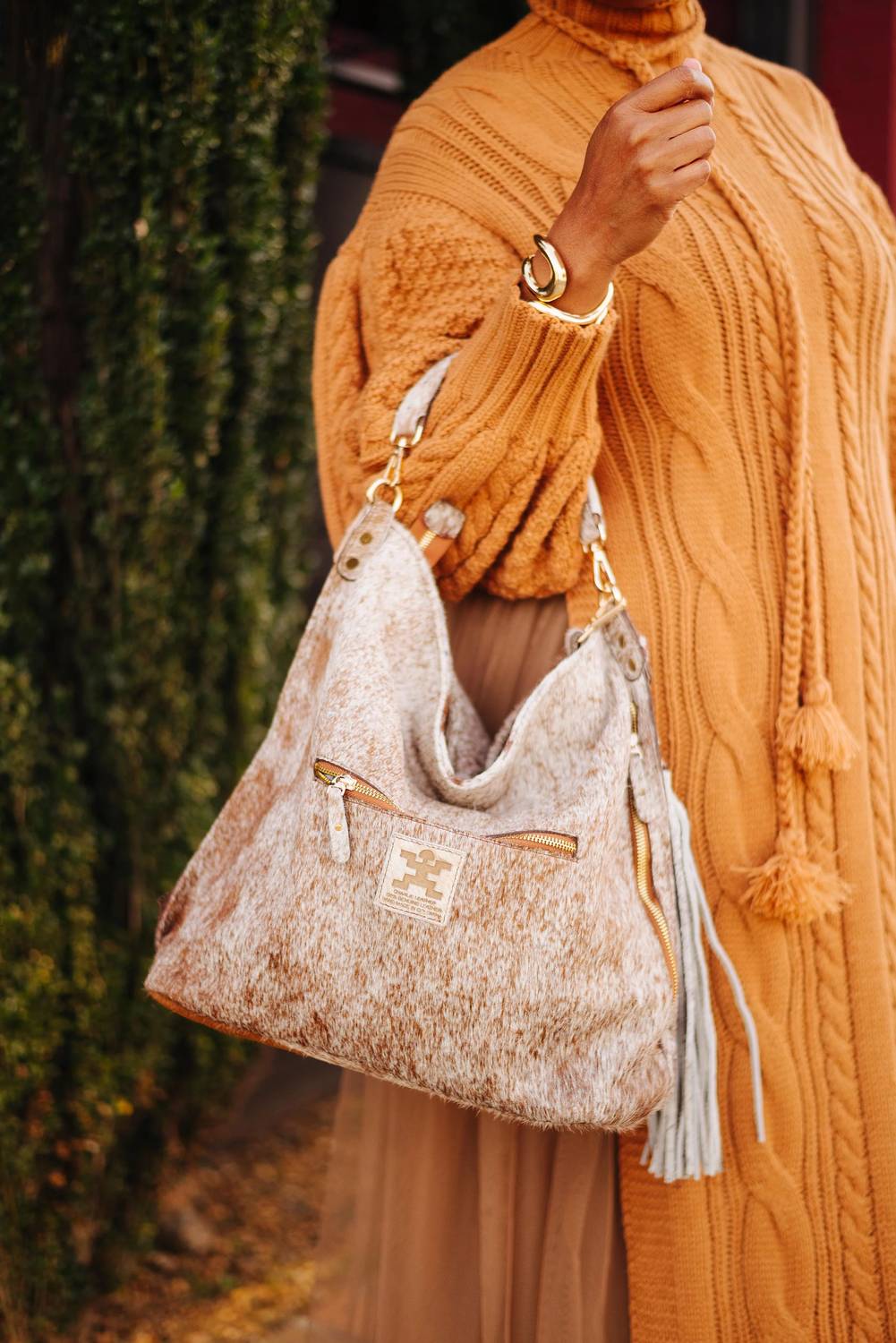 Charlie Leather - Moniquita Medium Crossbody Handbag