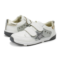 Oldsoles - Toddler's Star Squad Sneakers With Hook And Loop Closure