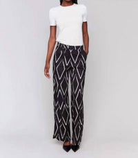 Charlie B - Printed Pants With Pockets
