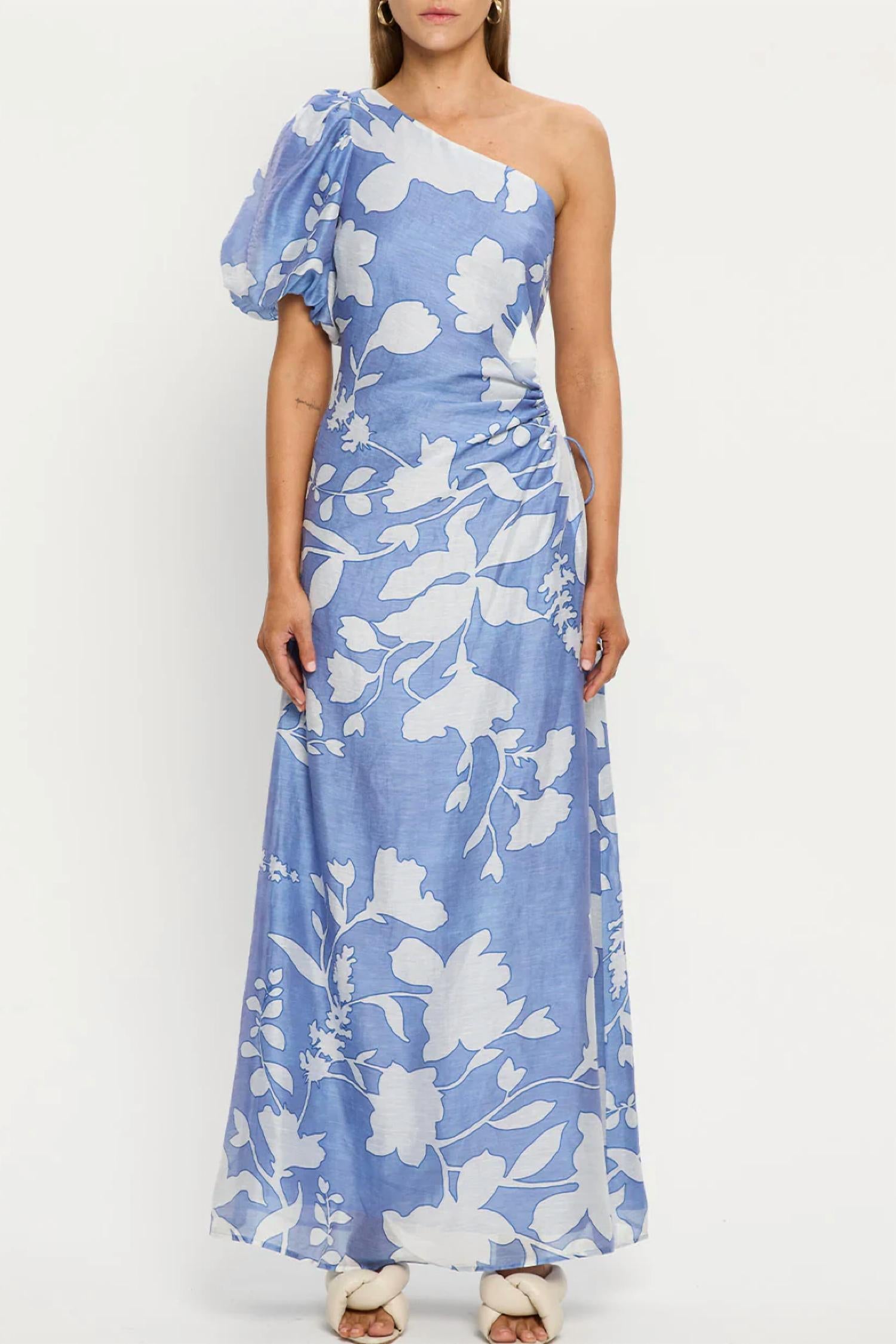 Kivari - Amelie One Shoulder Maxi Dress