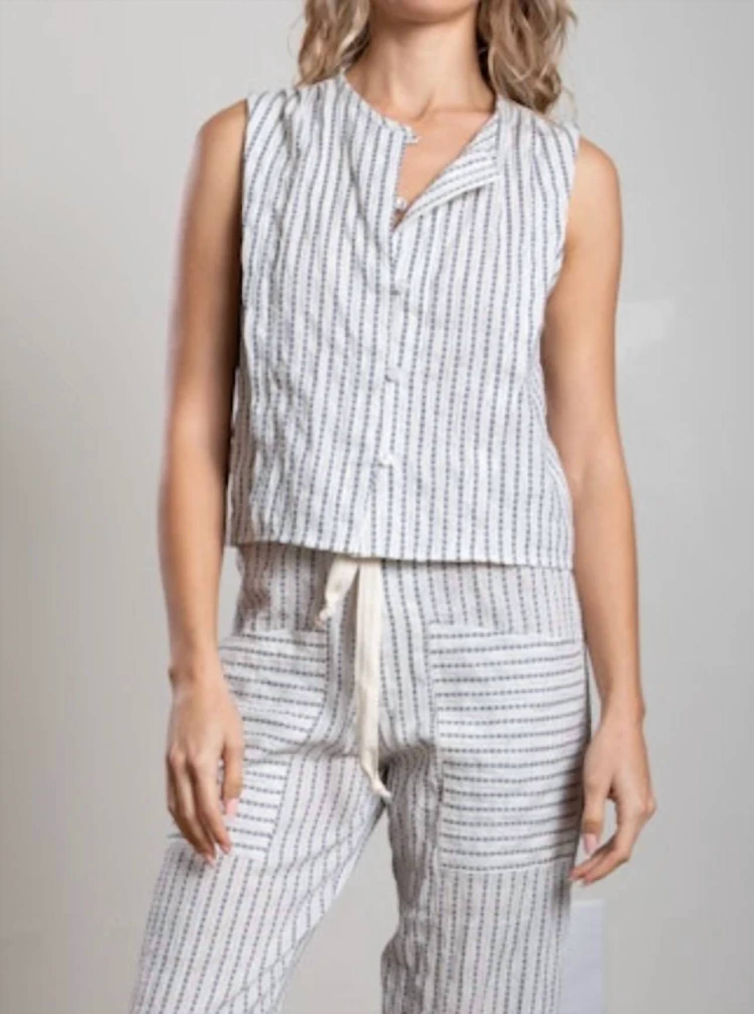 Pharaoh - Jillian Sleeveless Top