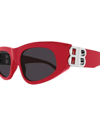 Balenciaga - Women's Bb0095s Oval Non-polarized Sunglasses